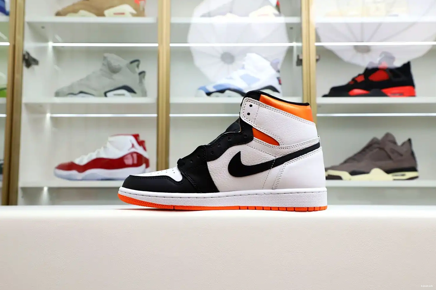 Retro Kimikick High OG Electro Air Jordan Orange' 1 0612